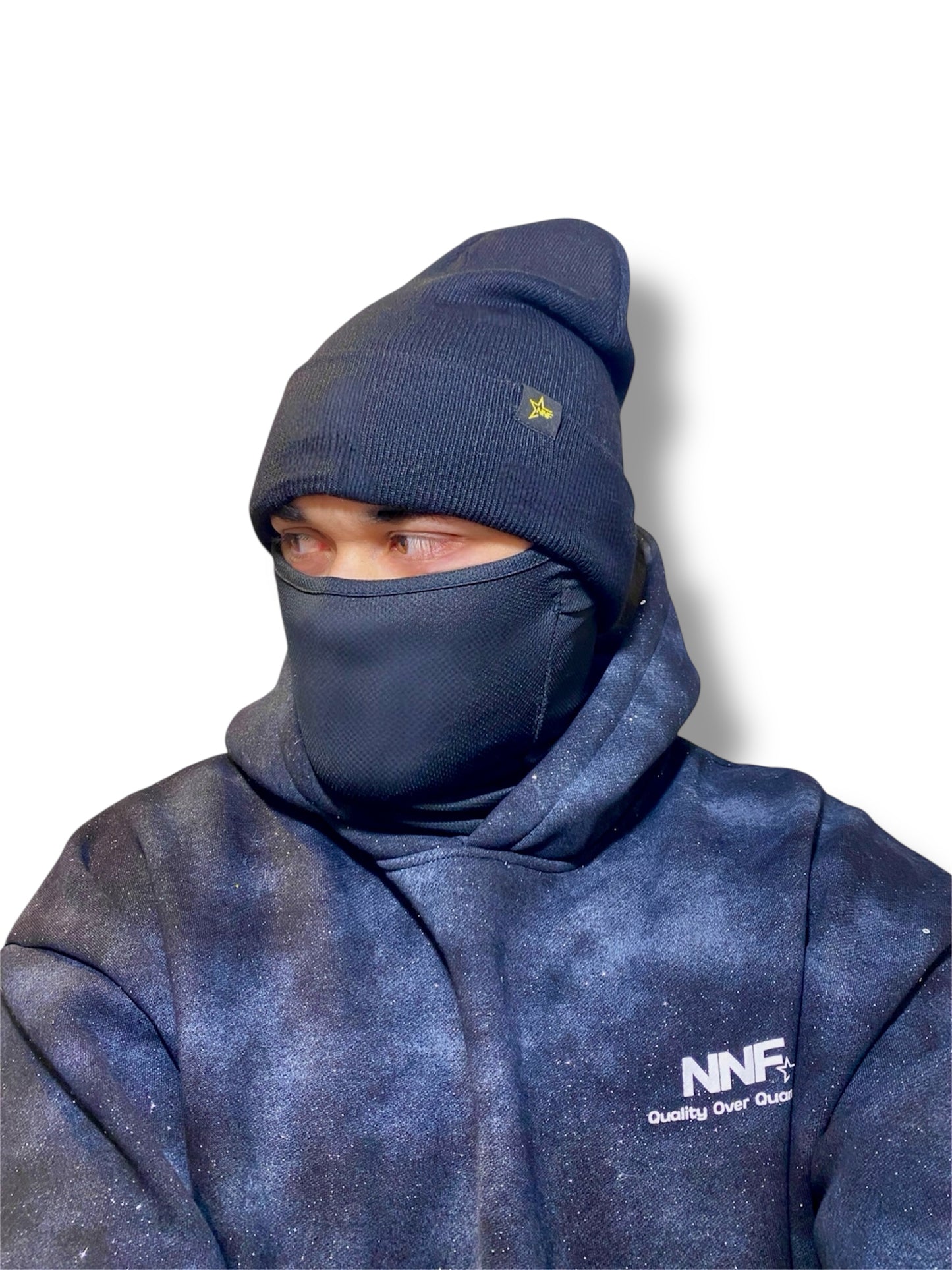 NNF Oversized Beanie - Blackout edition