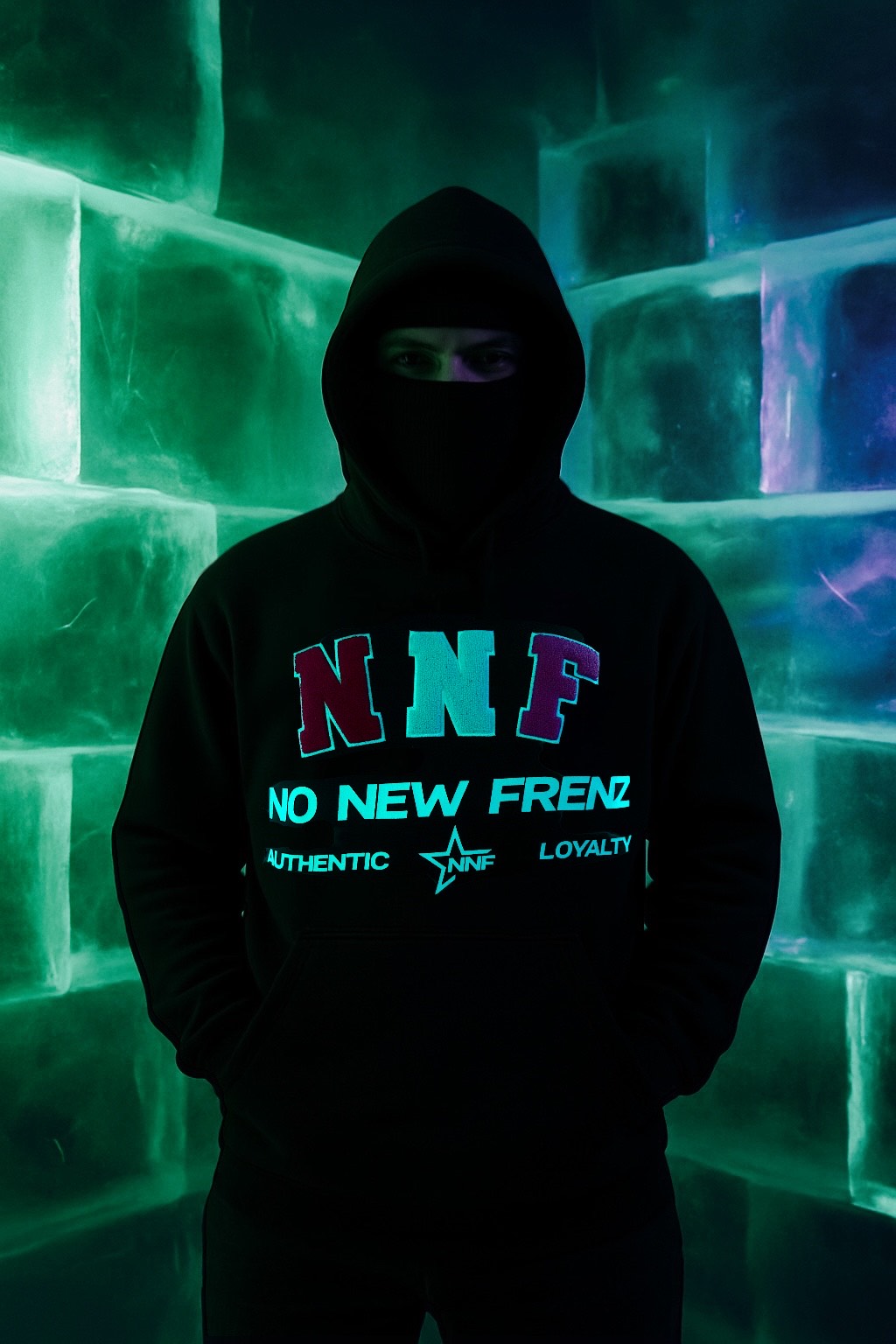 Neon Glow Hoodie
